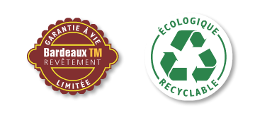Garantie à vie - Écologique - Recyclable